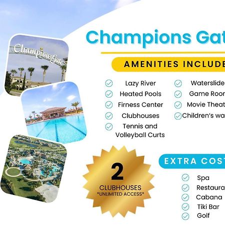 Superb Thematic 2Br Condo With 2 Clubhouses Kissimmee Eksteriør bilde
